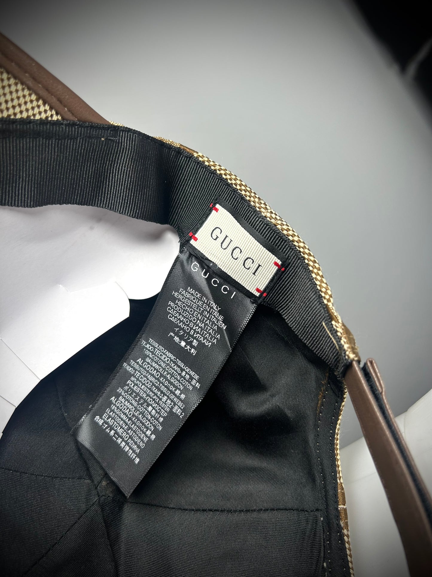 Sapca Gucci Brown