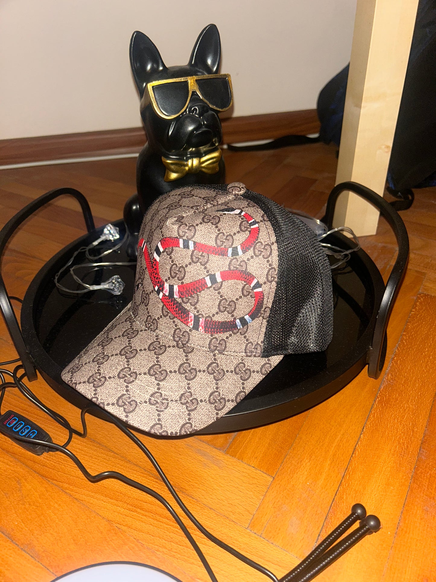 Sapca Gucci Snake Brown