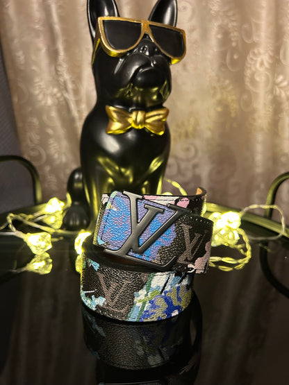 Curea Louis Vuitton Black Floral