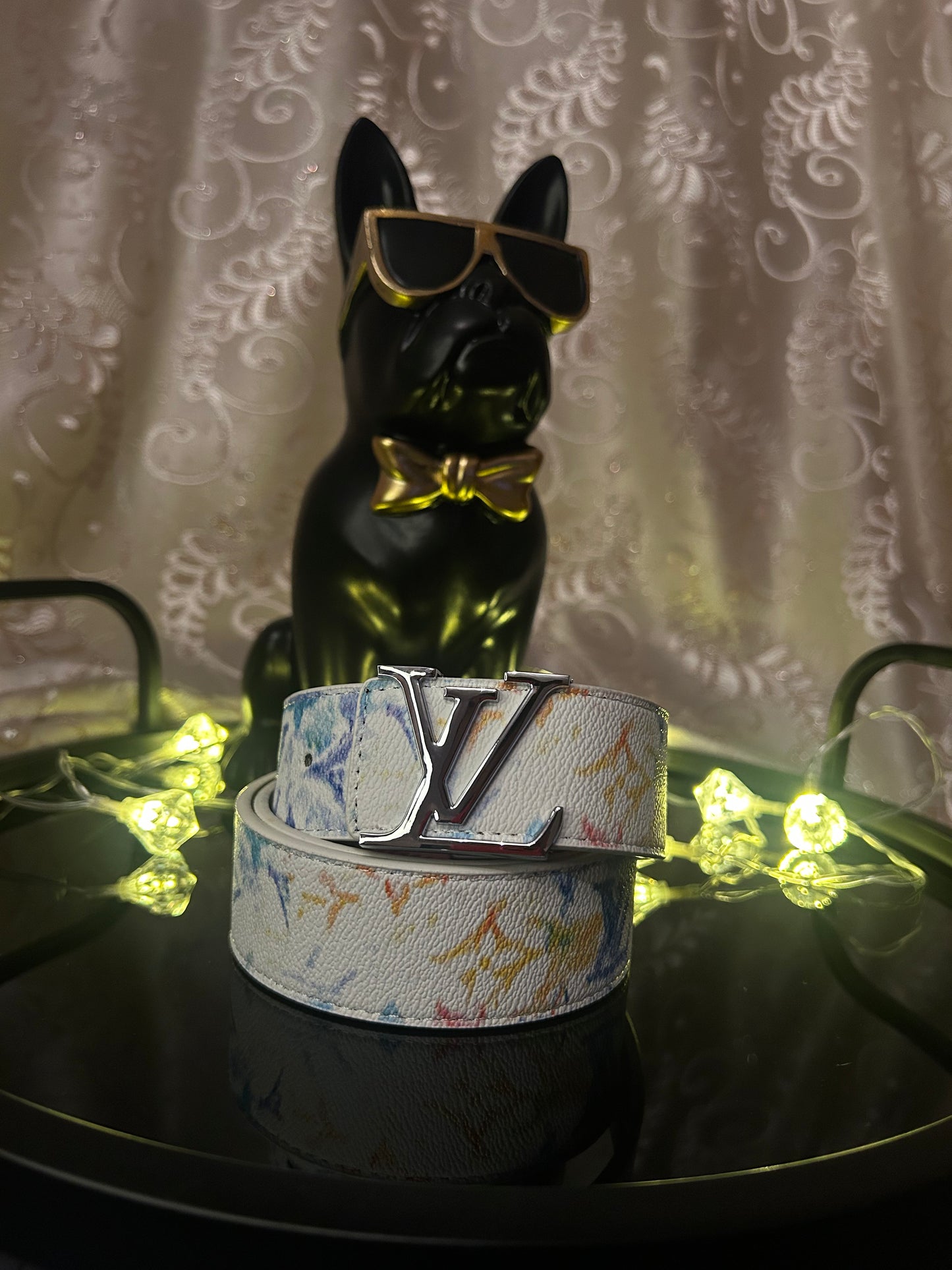 Curea Louis Vuitton White Multicolor