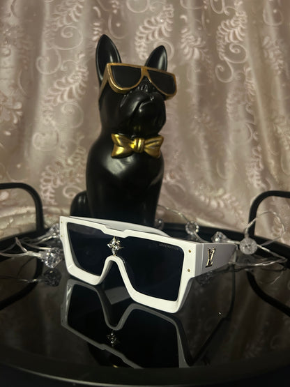 Ochelari Louis Vuitton White