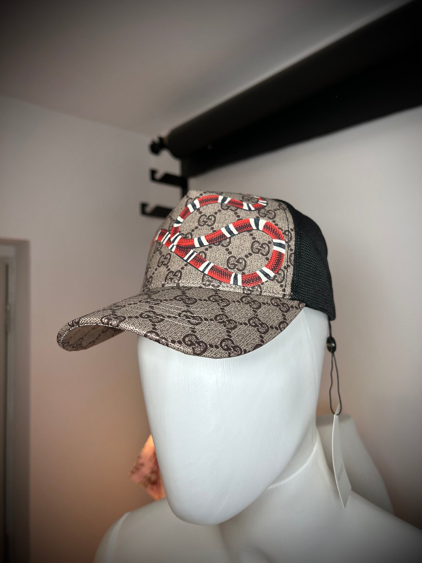 Sapca Gucci Snake Brown