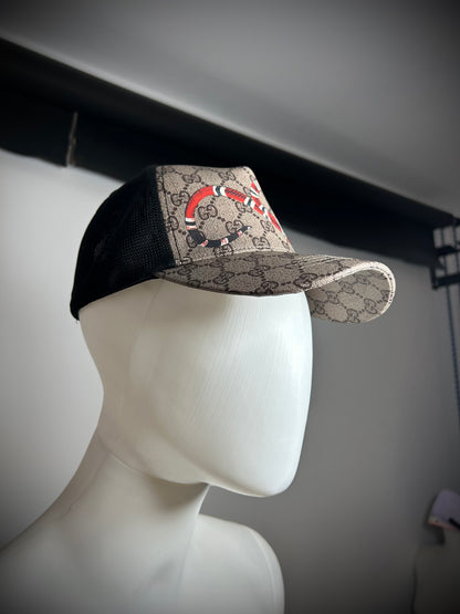 Sapca Gucci Snake Brown