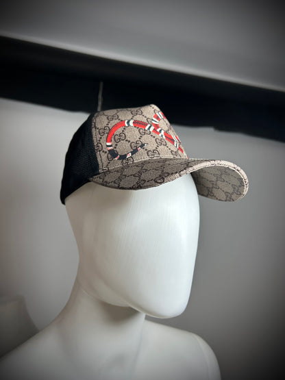Sapca Gucci Snake Brown